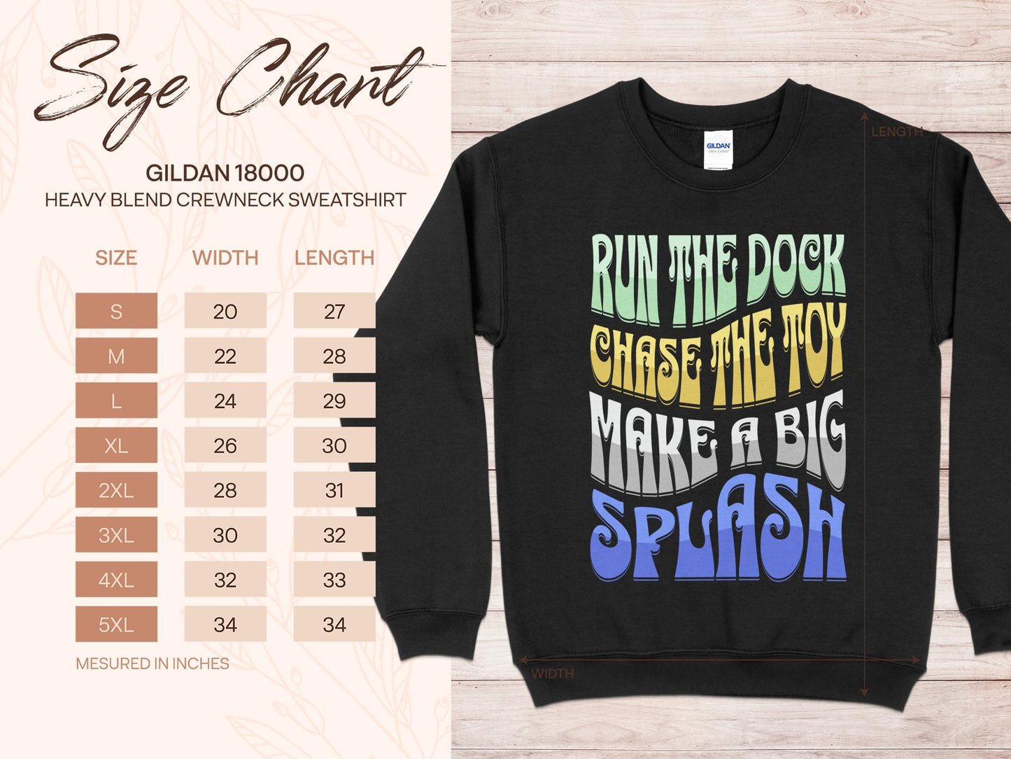 Dock Jumping Unisex Sweatshirt With Retro Style Text