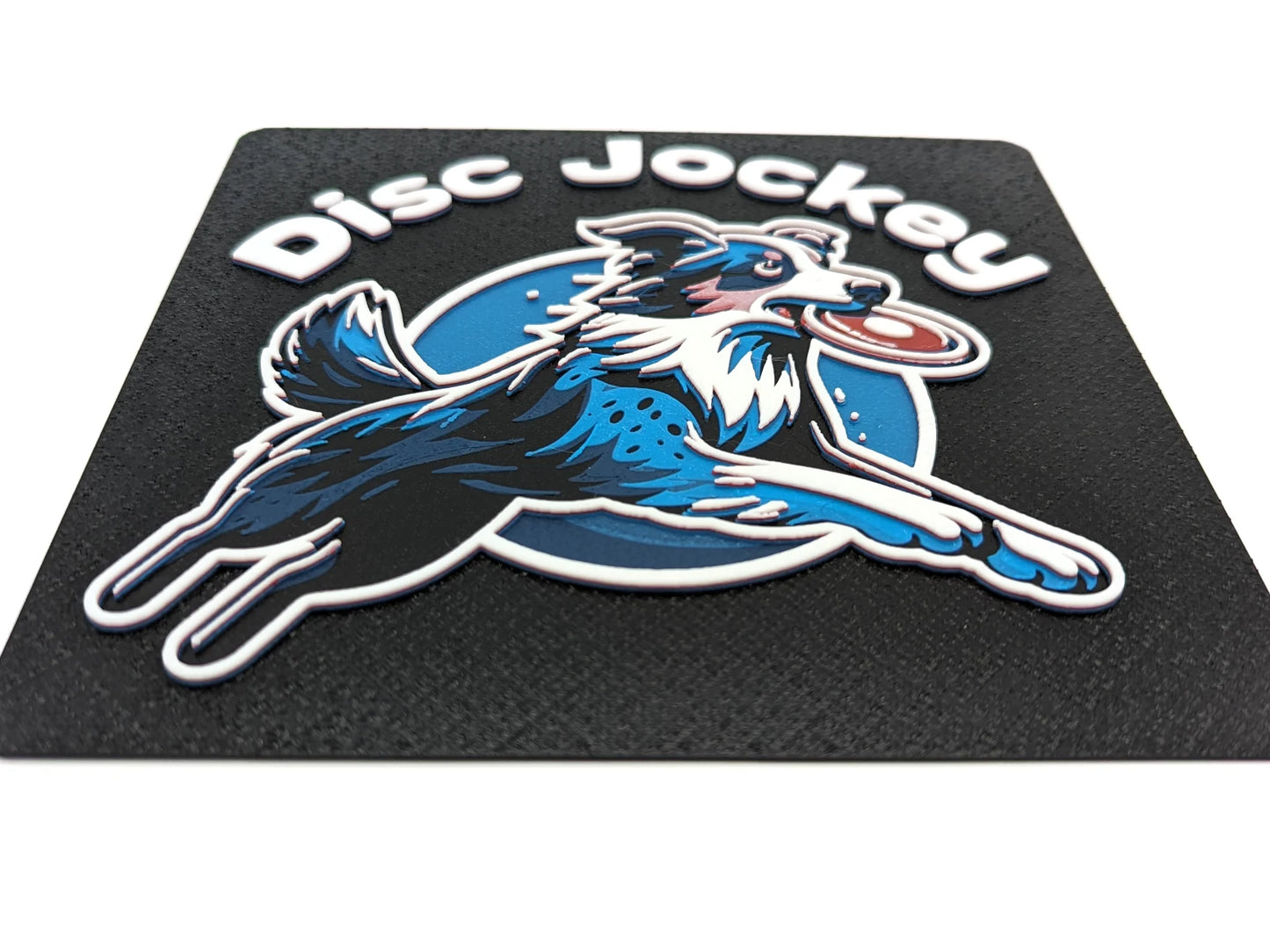 Fun "Disc Jockey" Dog Desk or Wall Art