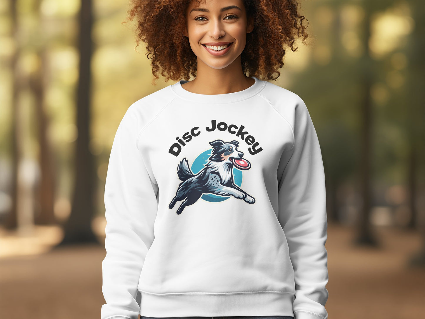 Disc Jockey Dog Unisex Sweatshirt