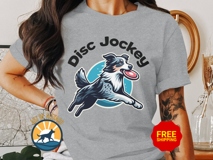 Disc Jockey Dog Unisex T-shirt