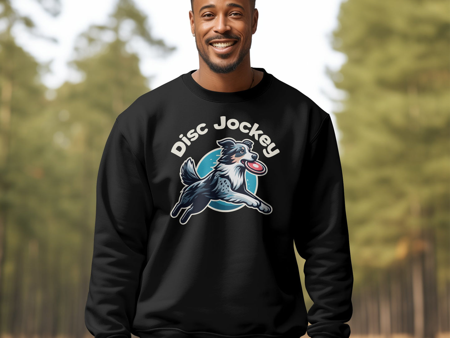 Disc Jockey Dog Unisex Sweatshirt