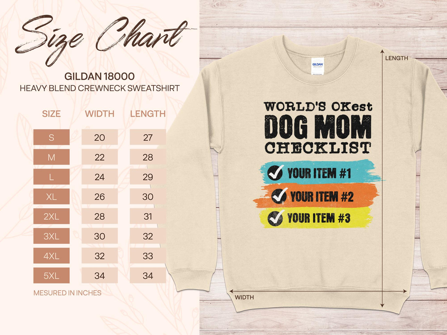 World's OKest Dog Mom Sweatshirt