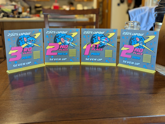 Custom 3D Printed Awards or Signs