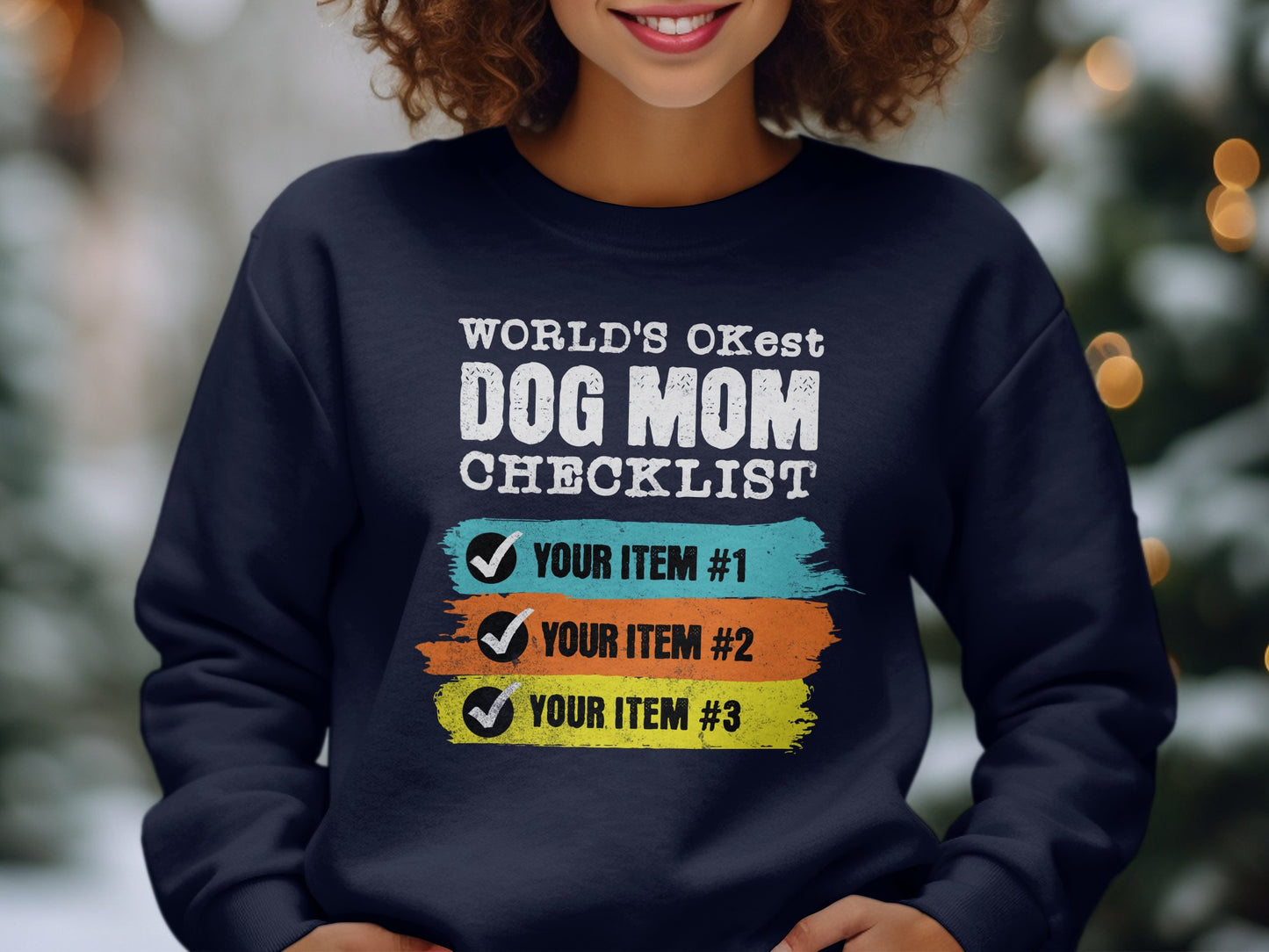 World's OKest Dog Mom Sweatshirt