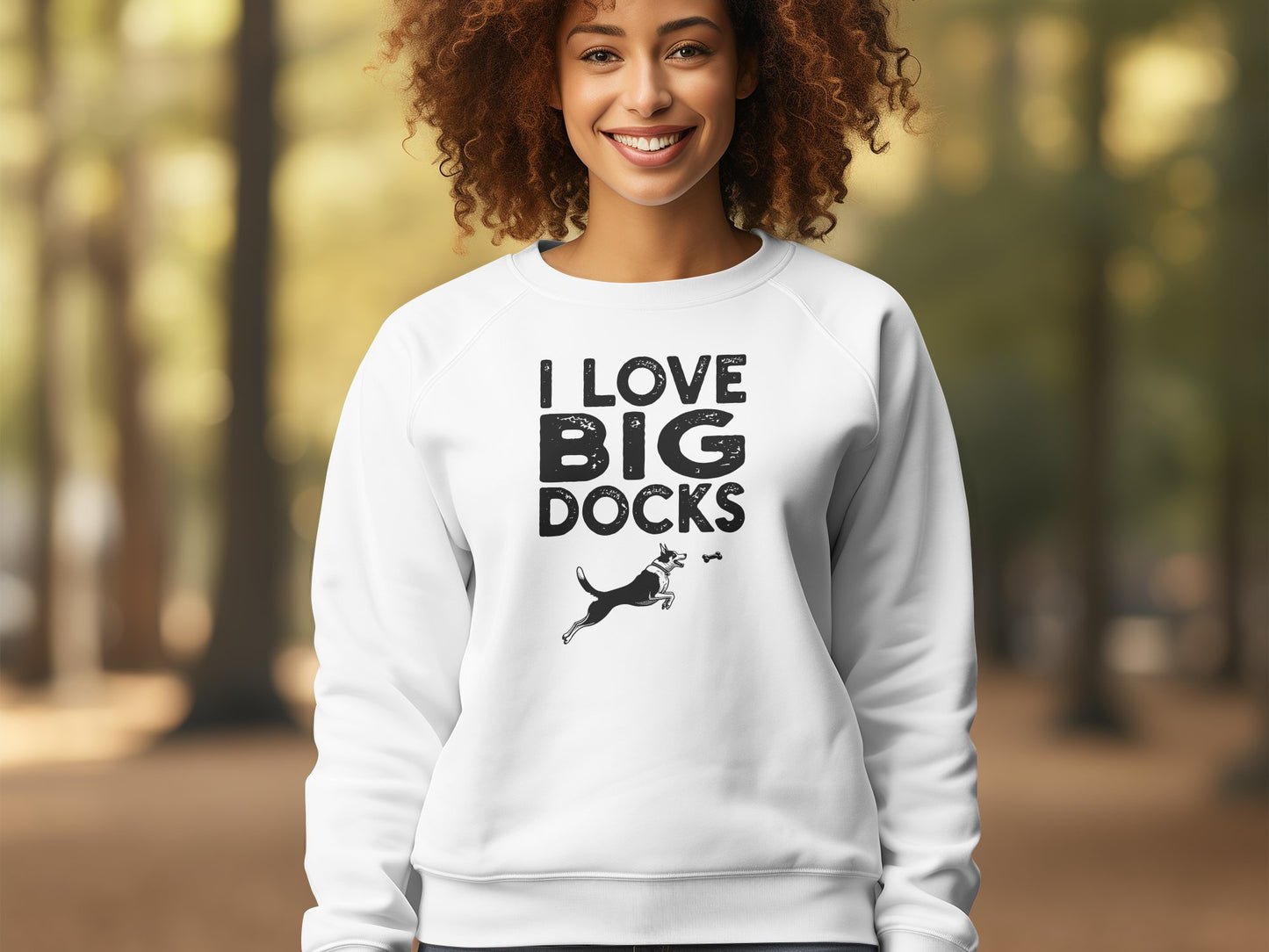 "Big Docks" Funny Dock Diving Unisex Sweatshirt