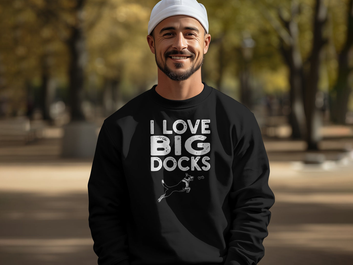 "Big Docks" Funny Dock Diving Unisex Sweatshirt