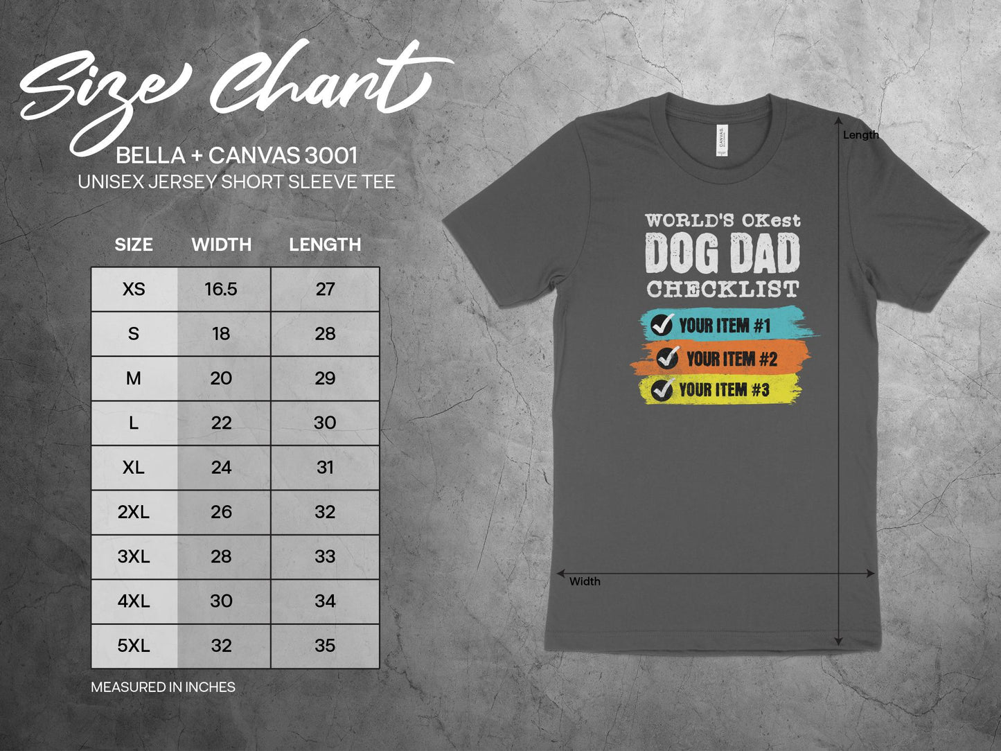 World's Okayest Dog Dad T-shirt