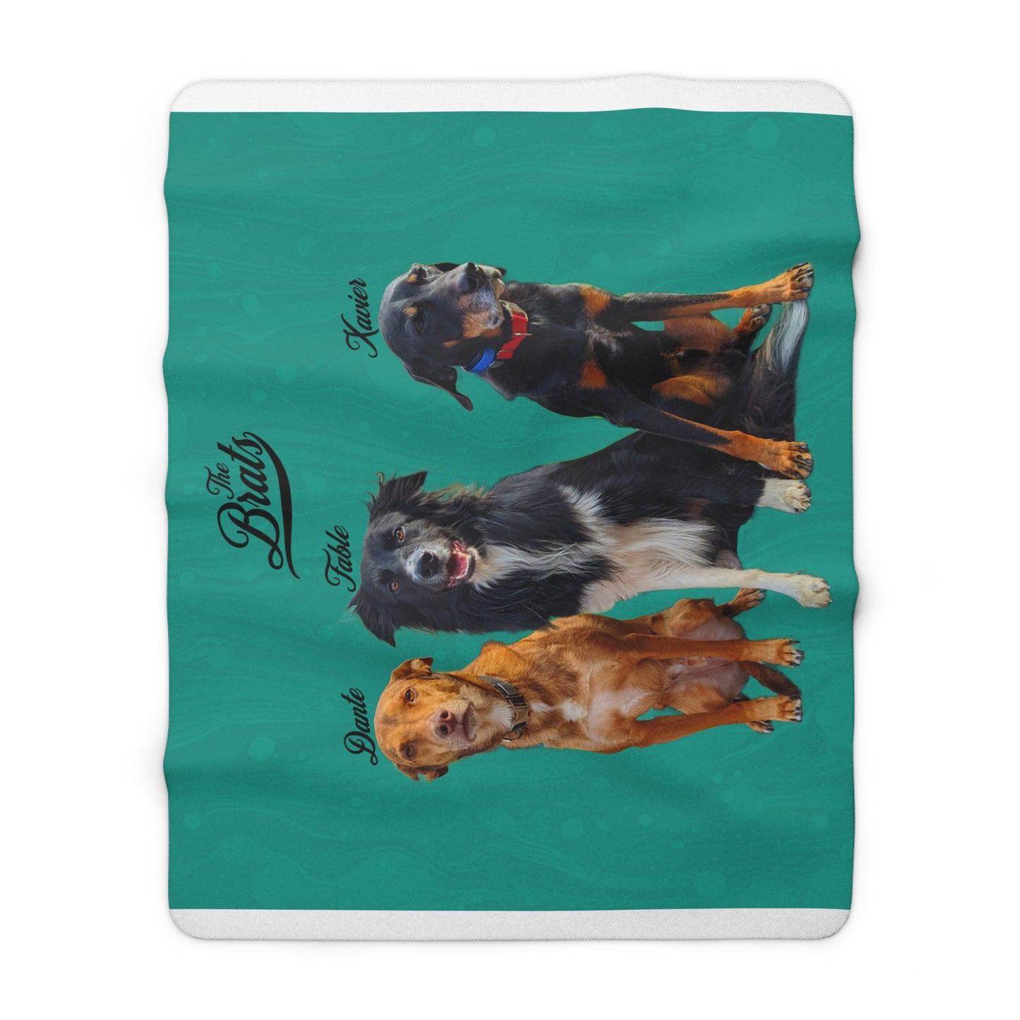 Custom Pet Sherpa Blanket