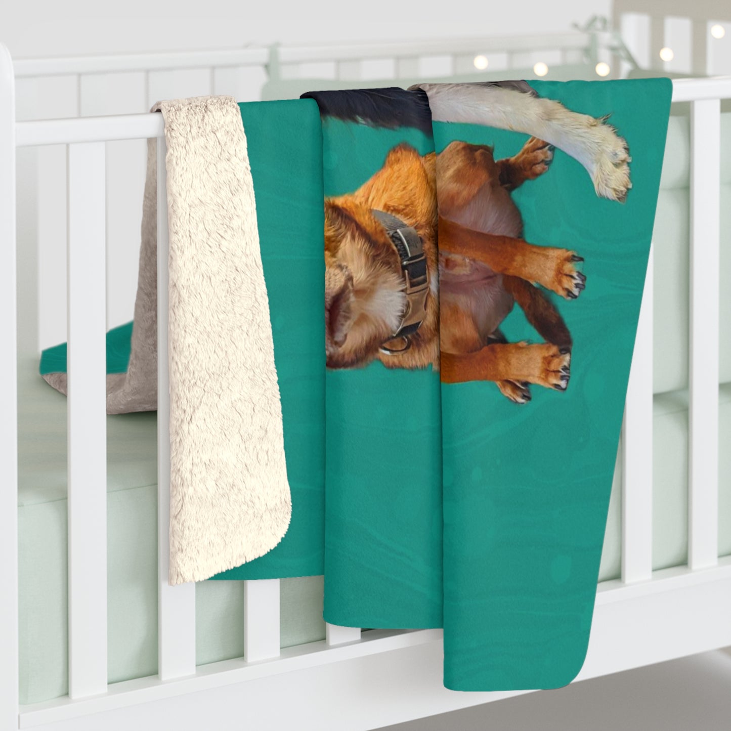 Custom Pet Sherpa Blanket