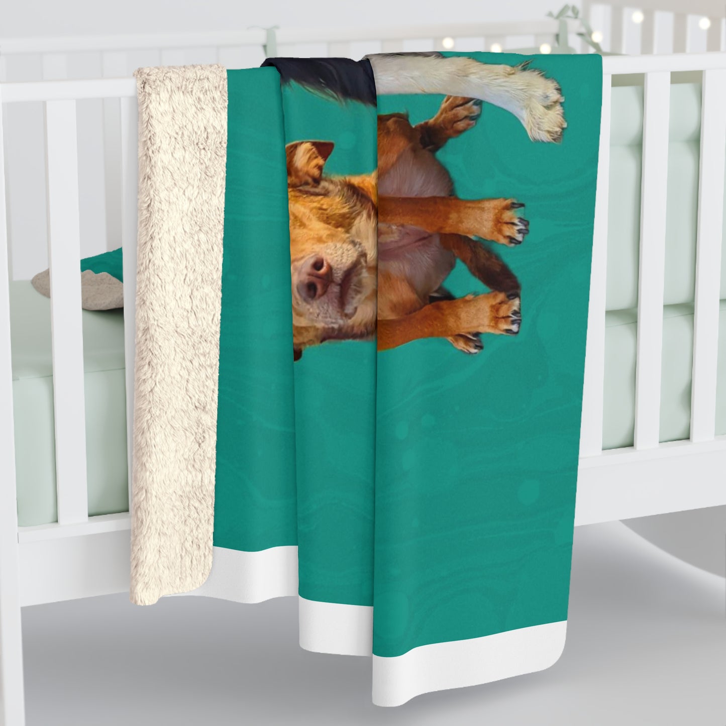 Custom Pet Sherpa Blanket