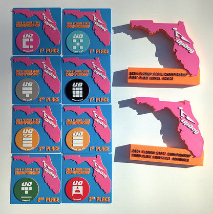 Custom 3D Printed Awards or Signs