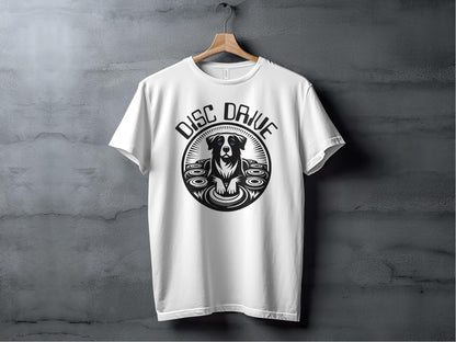 Vintage Style Disc Drive Dog T-Shirt