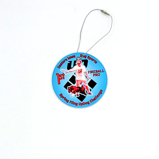 Custom Printed Ceramic Award Ornaments