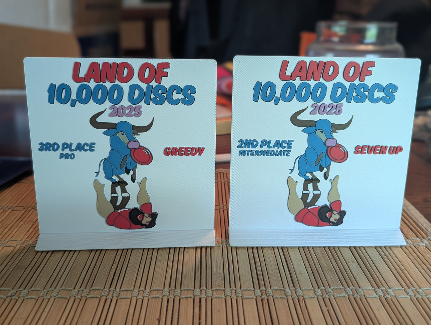 Custom 3D Printed Awards or Signs