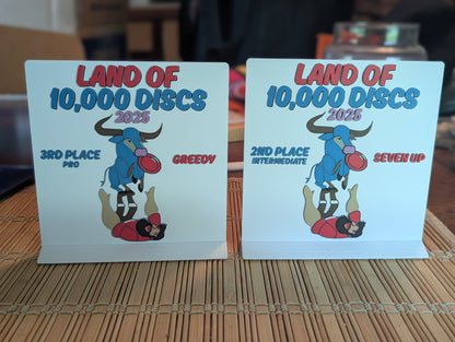 Custom 3D Printed Awards or Signs