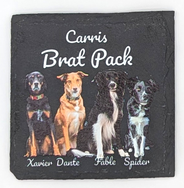 Custom Slate Coasters