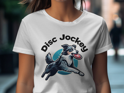 Disc Jockey Dog Unisex T-shirt