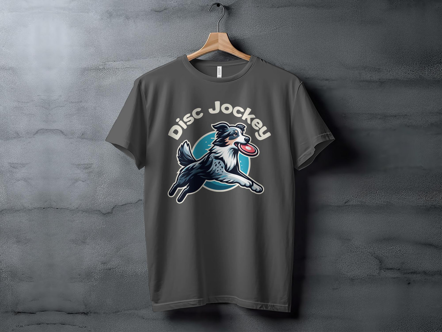 Disc Jockey Dog Unisex T-shirt