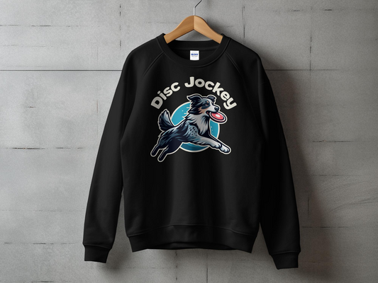 Disc Jockey Dog Unisex Sweatshirt