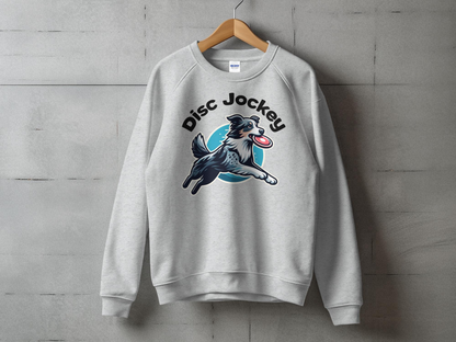 Disc Jockey Dog Unisex Sweatshirt