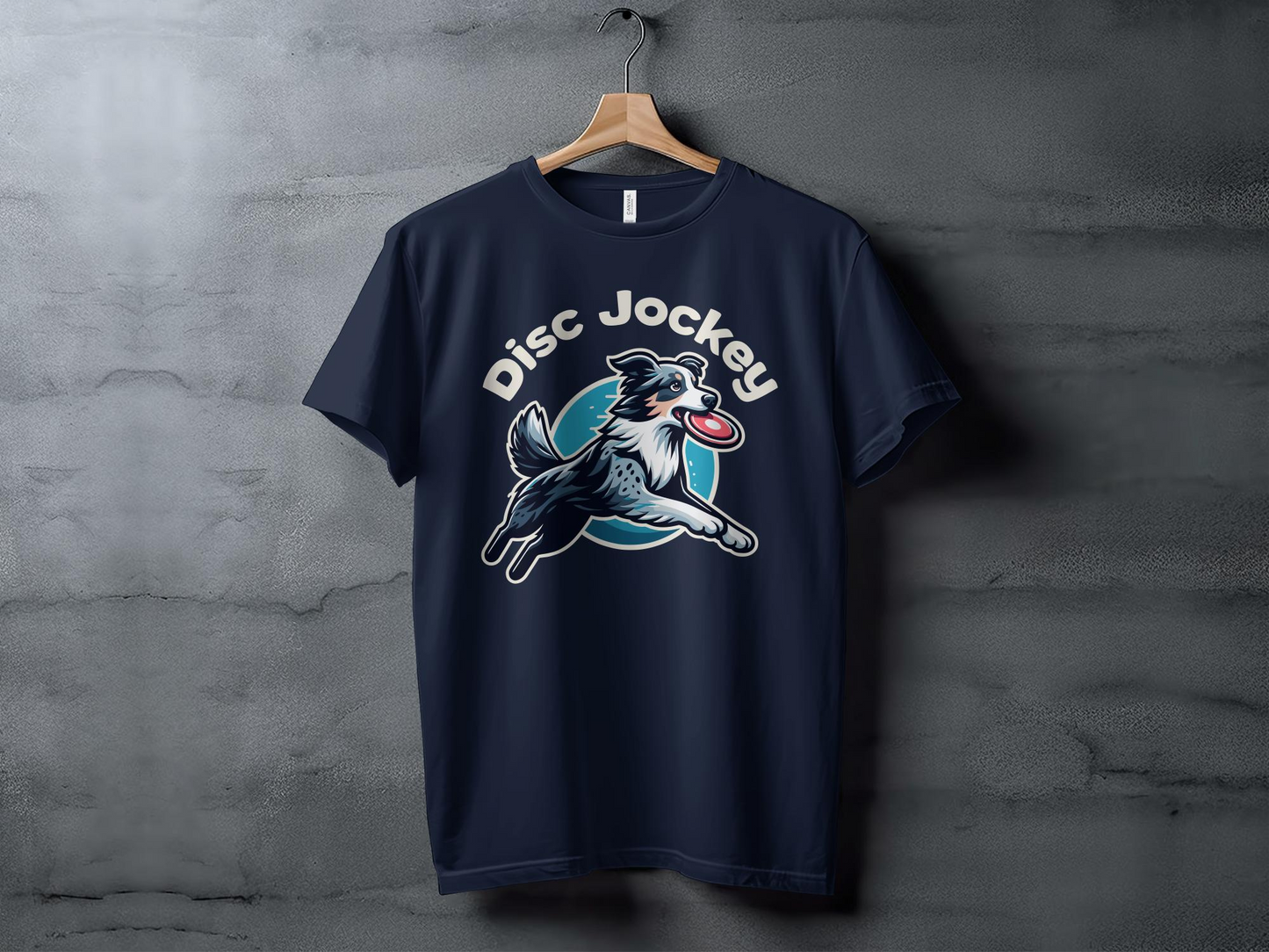 Disc Jockey Dog Unisex T-shirt