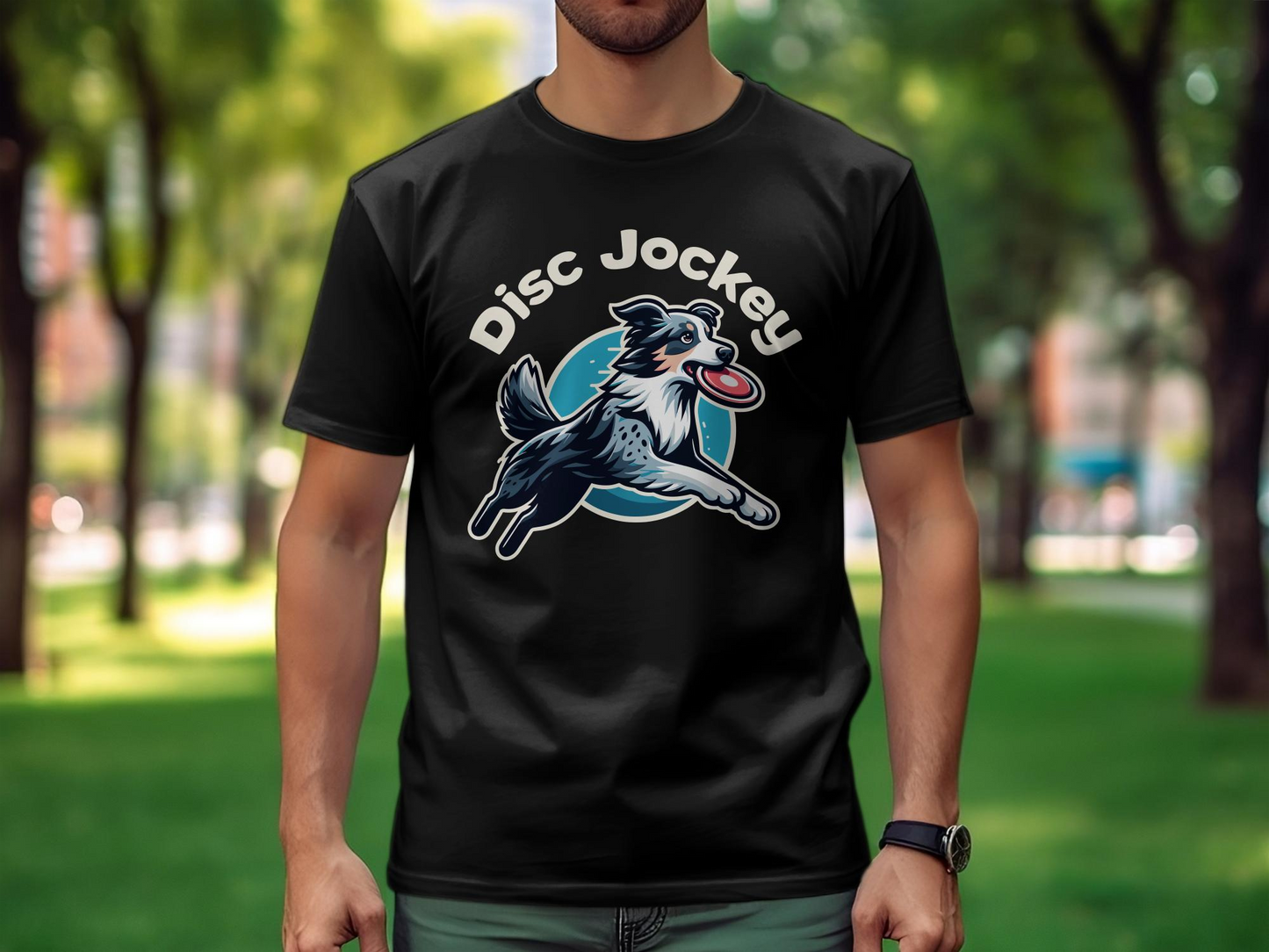 Disc Jockey Dog Unisex T-shirt