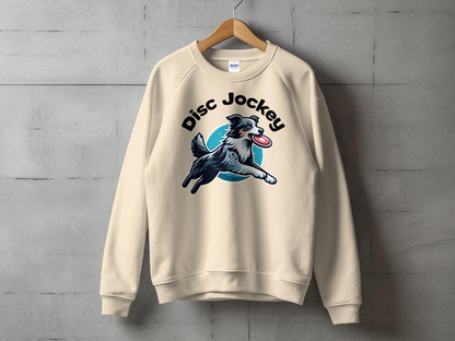 Disc Jockey Dog Unisex Sweatshirt