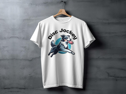 Disc Jockey Dog Unisex T-shirt