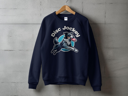 Disc Jockey Dog Unisex Sweatshirt