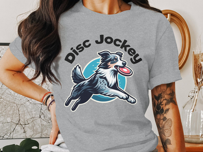 Disc Jockey Dog Unisex T-shirt