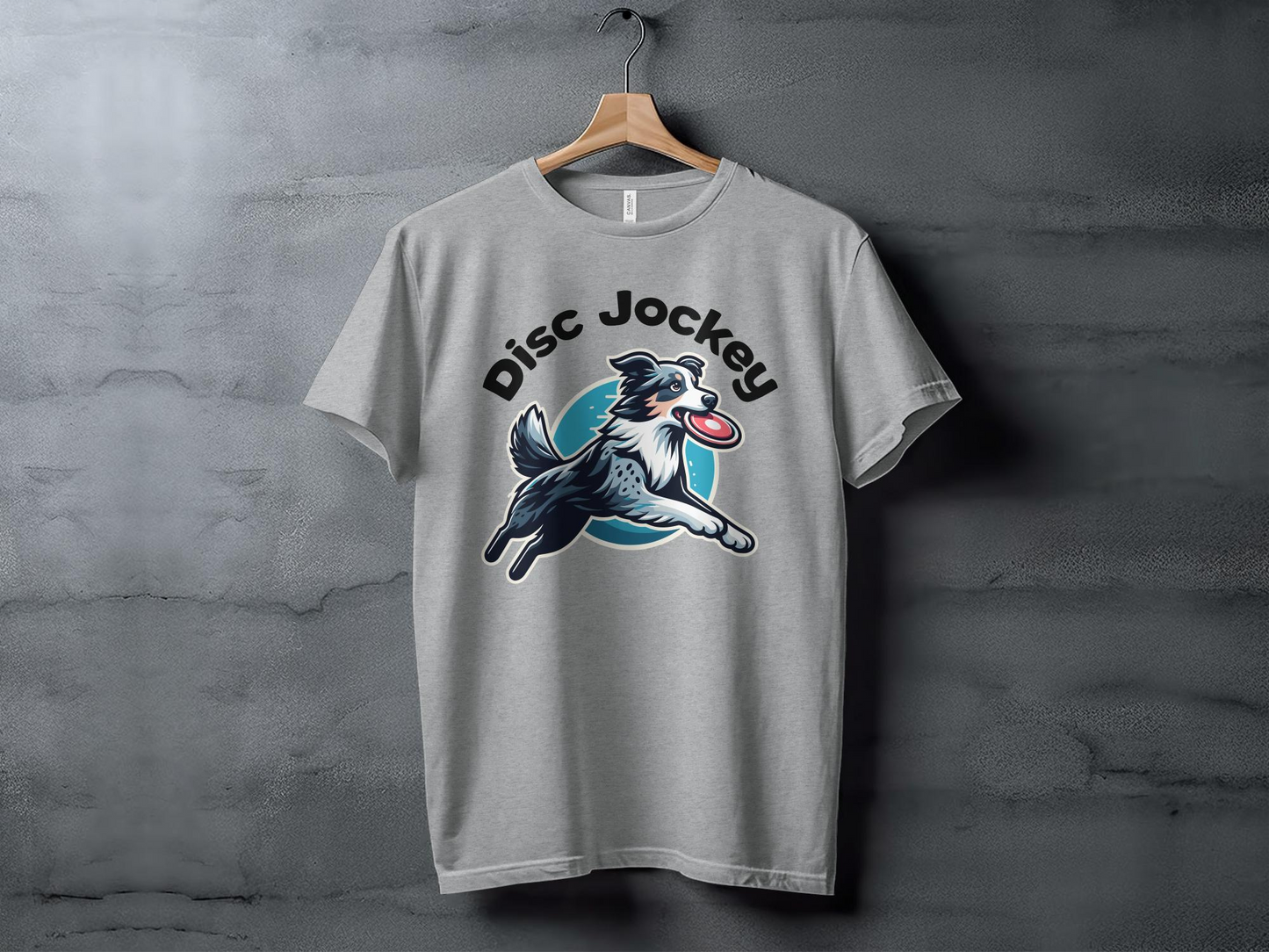 Disc Jockey Dog Unisex T-shirt