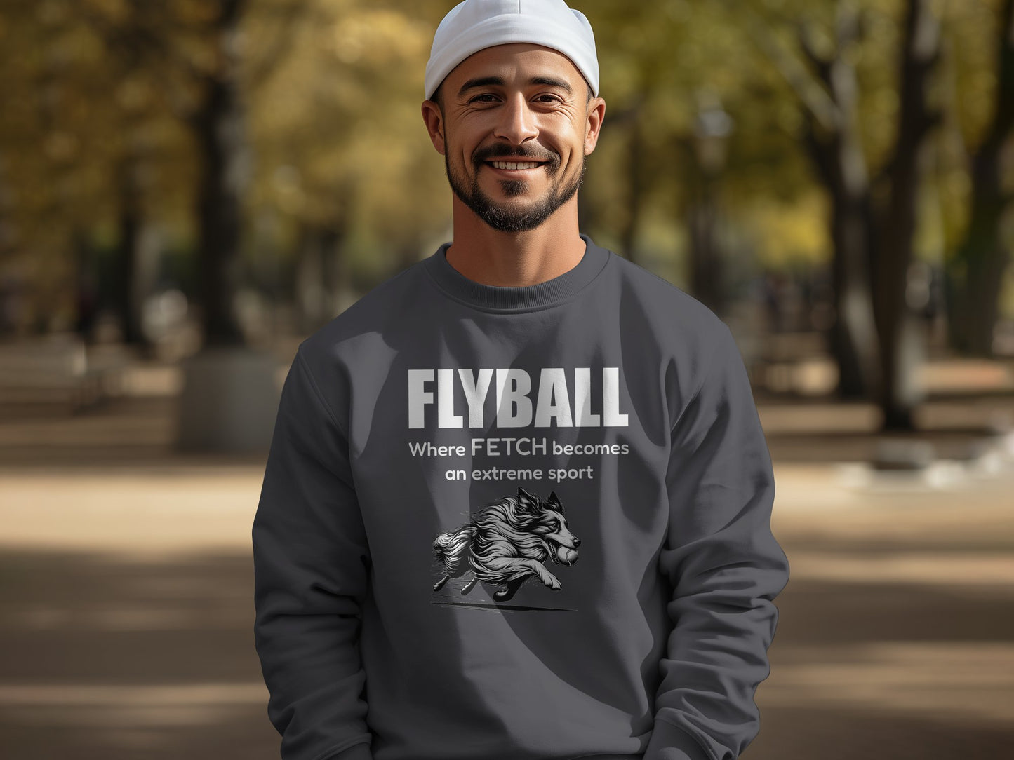Flyball Enthusiast Unisex Sweatshirt: Where Fetch Becomes An Extreme Sport