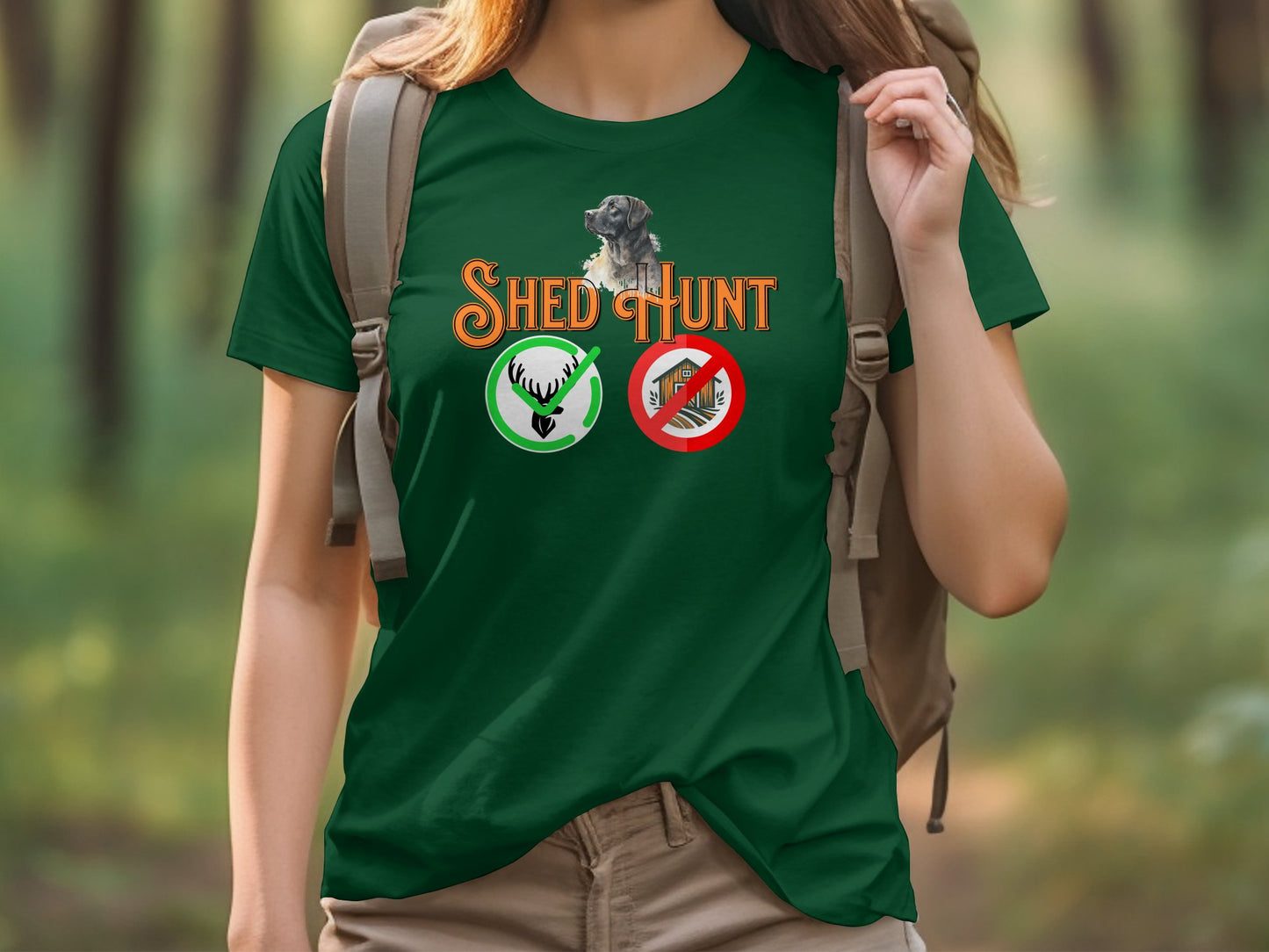 Shed Hunt Unisex T-Shirt: Antlers Not Sheds